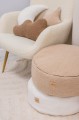 Pufa dziecięca BOUCLE - Beige - opinie