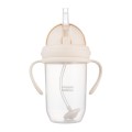 Canpol babies Kubek niekapek z rurką i odważnikiem 270ml Kremowy - opinie