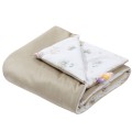 Kocyk dziecięcy 75x100cm - Swan Family i Cappuccino Soft Velvet - opinie