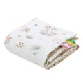 Kocyk niemowlęcy 55x75cm - Swan Family i Cappuccino Soft Velvet - opinie