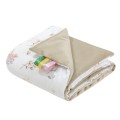 Kocyk niemowlęcy 55x75cm - Swan Family i Cappuccino Soft Velvet - opinie