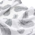 Pieluszka muślinowa, otulacz - Grey Feathers - opinie