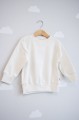 JUKKI  Prążkowana bluza oversize - Ecru - opinie