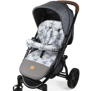 (Outlet) Dwustronna wkładka do wózka spacerowego - Eucalyptus White