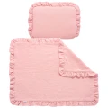 (Outlet) Muślinowy zestaw do wózka - Pink - opinie