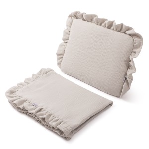 (Outlet) Muślinowy zestaw do wózka - Linen
