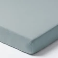 (Outlet) Bawełniane prześcieradło z gumką do łóżeczka 140x70cm - Eucalyptus  - opinie