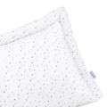 (Outlet) Pełna poduszka 40 x 60cm - Twinkle Stars i szary Velvet - opinie