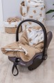 (Outlet) Kocyk do fotelika samochodowego - Mr. Teddy i Caramel Velvet   - opinie