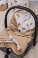 (Outlet) Kocyk do fotelika samochodowego - Mr. Teddy i Caramel Velvet   - opinie