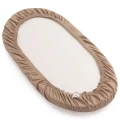 (Outlet) Prześcieradło z gumką do GONDOLI i KOŁYSKI 80 x 40 cm - w kolorze caramel  - opinie