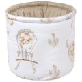 Pojemnik / koszyk na akcesoria dla niemowlaka - Boho Bears i Cappuccino Soft Velvet  - opinie