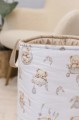 Kosz na zabawki, dwustronny - Boho Bears i Cappuccino Soft Velvet - opinie