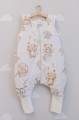 Śpiworek niemowlęcy - ocieplany z nogawkami - Boho Bears - opinie