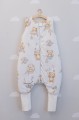 Śpiworek dziecięcy XL - ocieplany z nogawkami - Boho Bears - opinie