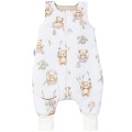 Śpiworek dziecięcy XL - ocieplany z nogawkami - Boho Bears - opinie