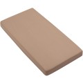 (Outlet) Bawełniane prześcieradło z gumką do łóżeczka 120x60cm - Caramel - opinie