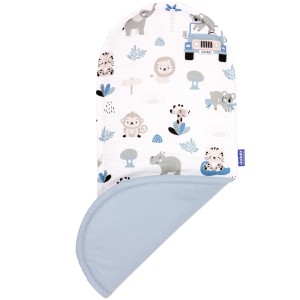 (Outlet) Materac do kokonu XXL - Blue Safari