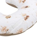 Poduszka rogal + zdejmowana poszewka - Prima Ballerina i Cappuccino Velvet - opinie