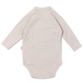 Body niemowlęce z bawełny organicznej - Beige - opinie