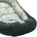 (Outlet) Kokon XXL 65 x 120 cm - Tropical Animals i butelkowy Velvet - opinie