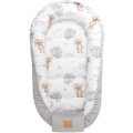 (Outlet) Kokon Comfort - Cloudy Bears i szary Velvet - opinie