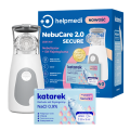 NebuCare Secure 2.0 Zestaw do nebulizacji HelpMedi Katarek - opinie