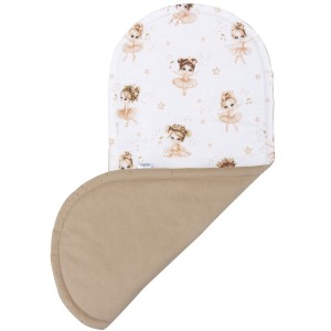 (Outlet) Materac do kokonu XXL - Prima Ballerina i Cappuccino Velvet