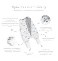 Muślinowy Śpiworek dziecięcy XL - ocieplany z nogawkami - Baby Bear  - opinie