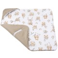 (Outlet) Kocyk do fotelika samochodowego - Boho Bears i Cappuccino Soft Velvet - opinie