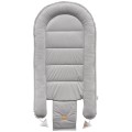 (Outlet) Kokon XXL 65 x 120 cm - Cloudy Bears i szary Velvet - opinie