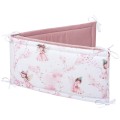 (Outlet) Ochraniacz do łóżeczka - Little Fairy i Smokey Pink Soft Velvet - opinie