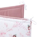 (Outlet) Ochraniacz do łóżeczka - Little Fairy i Smokey Pink Soft Velvet - opinie