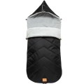 (Outlet) Zimowy śpiworek dziecięcy XL –  do wózka, gondoli i sanek - BLACK WINTER - opinie