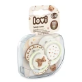 Smoczek silikonowy dynamiczny LOVI 6-18m 2 szt Teddy Love - opinie