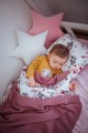 Poduszka gwiazdka Minky - róż pudrowy Minky - opinie