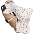 (Outlet) Muślinowy Kocyk do fotelika samochodowego - Baby Bear i Toffee Soft Velvet - opinie