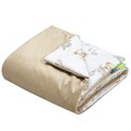 (Outlet) Kocyk dziecięcy 75x100cm - Boho Bears i Cappuccino Soft Velvet - opinie