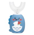 SIMED Szczoteczka Soniczna 360 dla dzieci – 360 U-shape 2w1 – Niebieska - opinie