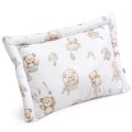 (Outlet) Pełna poduszka 40 x 60cm - Boho Bears i Cappuccino Soft Velvet - opinie