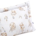 (Outlet) Pełna poduszka 40 x 60cm - Boho Bears i Cappuccino Soft Velvet - opinie