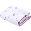 Kocyk przedszkolaka 100x140cm - Lovely Mouse i Wrzosowy Soft Velvet - opinie