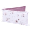 Ochraniacz do łóżeczka - Lovely Mouse i Wrzosowy Soft Velvet - opinie