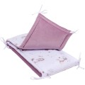 Ochraniacz do łóżeczka - Lovely Mouse i Wrzosowy Soft Velvet - opinie