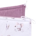 Ochraniacz do łóżeczka - Lovely Mouse i Wrzosowy Soft Velvet - opinie