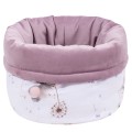 Pojemnik / koszyk na akcesoria dla niemowlaka - Lovely Mouse i Wrzosowy Soft Velvet - opinie