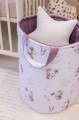 Kosz na zabawki, dwustronny - Lovely Mouse i Wrzosowy Soft Velvet - opinie