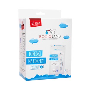 BOCIOLAND Woreczki do przechowywania pokarmu 30 szt.