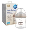 Canpol babies Butelka Natural Shape ze smoczkiem dwustrefowym 150 ml - opinie