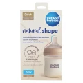 Canpol babies Butelka Natural Shape ze smoczkiem dwustrefowym 150 ml - opinie